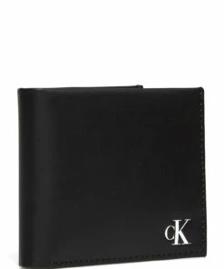 Calvin Klein PRINTED MONO BILLFOLD Wallets & Card Holders For Men Black -men bags sale shop ckmk50k508215 cblack vbds 2