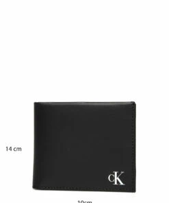 Calvin Klein PRINTED MONO BILLFOLD Wallets & Card Holders For Men Black -men bags sale shop ckmk50k508215 cblack vbds 8