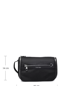 Calvin Klein CLASSIC REPREVE WASHBAG W/HANGER Toiletry Bags For Men Ck Black 10 Calvin Klein CLASSIC REPREVE WASHBAG W/HANGER Toiletry Bags For Men Ck Black -men bags sale shop ckmk50k508514 cckblack vbax 8