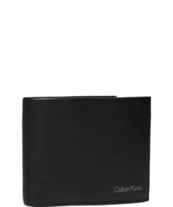 Calvin Klein CK VITAL BIFOLD 5CC W/COIN L Wallets & Card Holders For Men Ck Black -men bags sale shop ckmk50k508532 cckblack vbax 2