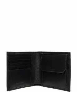 Calvin Klein CK VITAL BIFOLD 5CC W/COIN L Wallets & Card Holders For Men Ck Black -men bags sale shop ckmk50k508532 cckblack vbax 3