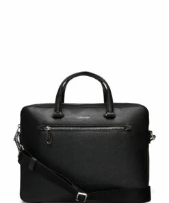 Calvin Klein MINIMALISM SLIM LAPTOP BAG Laptop Bags For Men Ck Black