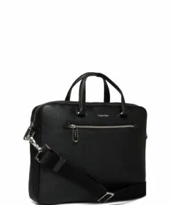 Calvin Klein MINIMALISM SLIM LAPTOP BAG Laptop Bags For Men Ck Black -men bags sale shop ckmk50k508701 cckblack vbax 2
