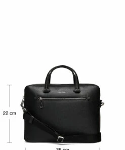 Calvin Klein MINIMALISM SLIM LAPTOP BAG Laptop Bags For Men Ck Black -men bags sale shop ckmk50k508701 cckblack vbax 8