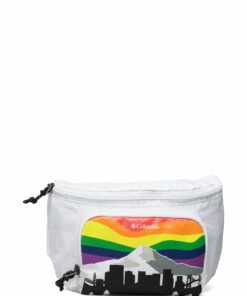 Columbia Sportswear Zigzag Hip Pack Bum Bags For Men White, Portland -men bags sale shop csr1890911 cwhiteportland v102 1