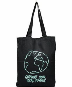 DEDICATED Tote Bag Torekov Local Planet Carry Bags For Men Black
