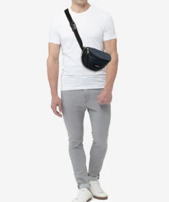 Eastpak SPRINGER Bum Bags For Men Cords Black -men bags sale shop estek074 ctripledenim 62