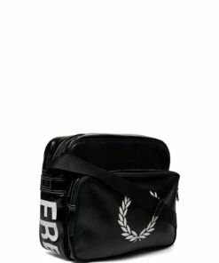 Fred Perry LAUREL W B SHLD BAG Shoulder Bags For Men Black -men bags sale shop fpyl1321 cblack v102 2