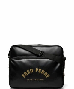 Fred Perry ARCH BRAND SHOULDER BAG Shoulder Bags For Men Black 11 Fred Perry ARCH BRAND SHOULDER BAG Shoulder Bags For Men Black -men bags sale shop fpyl2227 cblack v102 1