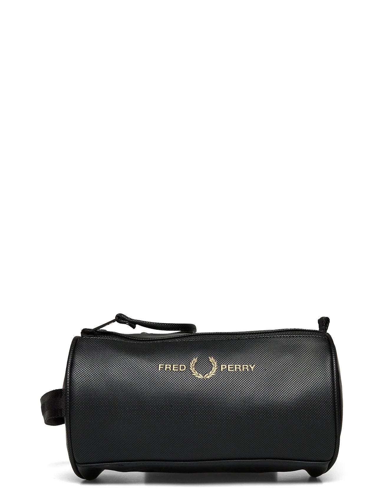 Fred Perry PIQUE TEX PU WASH BAG Toiletry Bags For Men Black 6 Fred Perry PIQUE TEX PU WASH BAG Toiletry Bags For Men Black - Image 6