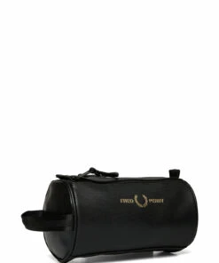 Fred Perry PIQUE TEX PU WASH BAG Toiletry Bags For Men Black 8 Fred Perry PIQUE TEX PU WASH BAG Toiletry Bags For Men Black -men bags sale shop fpyl2262 cblack v102 2