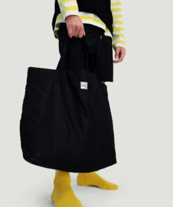 Hanger by Holzweiler Hanger Big Tote Carry Bags For Men Black