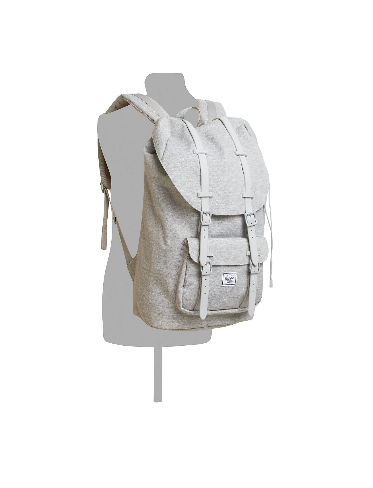 Herschel Little America Backpacks For Men Light Grey Crosshatch/grey Rub 7 Herschel Little America Backpacks For Men Light Grey Crosshatch/grey Rub - Image 7