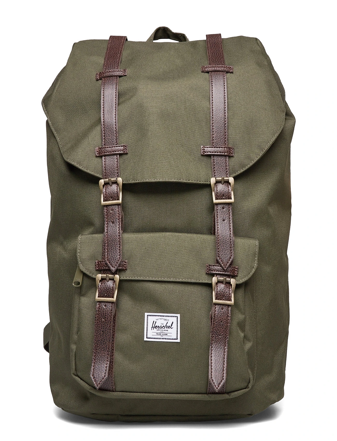 Herschel Little America Backpacks For Men Ivy Green/chicory Coffee 12 Herschel Little America Backpacks For Men Ivy Green/chicory Coffee - Image 12