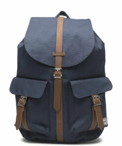 Herschel Dawson Backpacks For Men Navy/tan Synthetic Leather -men bags sale shop her1023300007os c3728750136 1