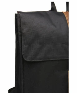 Herschel City Mid Volume Backpacks For Men Black/tan Synthetic Leather -men bags sale shop her1048600001os c256477973 4