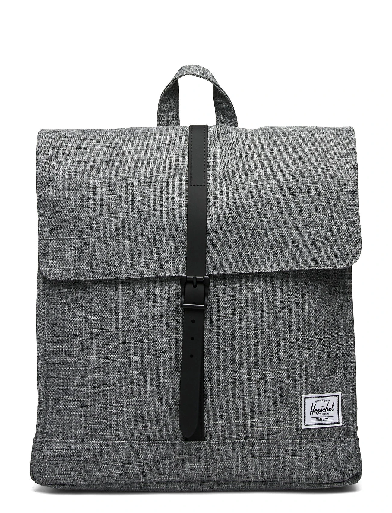 Herschel City Mid Volume Backpacks For Men Raven Crosshatch 1 Herschel City Mid Volume Backpacks For Men Raven Crosshatch