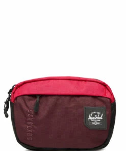 Herschel Tour Small Bum Bags For Men Plum/red/black