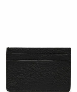 J. Lindeberg Logo Card Holder Wallets & Card Holders For Men Black -men bags sale shop jlefmac05331 cblack v9999 2