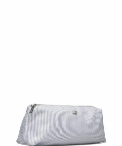 Lexington Home Icons Small Toilet Bag Toiletry Bags For Men Gray/white Stripe -men bags sale shop lch12043100 cgraywhitestripe 2