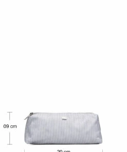 Lexington Home Icons Small Toilet Bag Toiletry Bags For Men Gray/white Stripe -men bags sale shop lch12043100 cgraywhitestripe 8