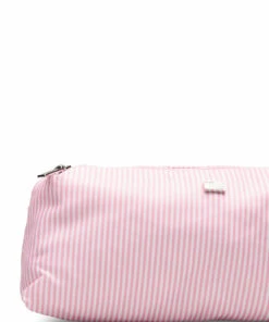 Lexington Home Icons Small Toilet Bag Toiletry Bags For Men Gray/white Stripe -men bags sale shop lch12043100 cpinkwhitestripe 3