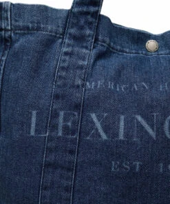 Lexington Clothing Lewis Organic Cotton Denim Shopper Carry Bags For Men Medium Blue Denim -men bags sale shop lcy20003132 cmediumbluedenim 3