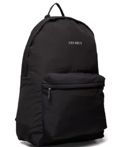 Les Deux Time Ripstop Backpack 2.0 Backpacks For Men Black/white -men bags sale shop lesldm940023 cblackwhite v100201 2