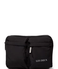 Les Deux Tucker Cross Body Bag Double Bum Bags For Men Olive Night/black -men bags sale shop lesldm940026 cblackwhite v100201 1