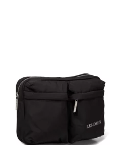 Les Deux Tucker Cross Body Bag Double Bum Bags For Men Olive Night/black -men bags sale shop lesldm940026 cblackwhite v100201 2