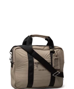 Les Deux Terrence Ripstop Computer Bag Singl Laptop Bags For Men Olive Night/black -men bags sale shop lesldm940028 cdarksandblack v810100 2