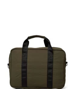 Les Deux Terrence Ripstop Computer Bag Singl Laptop Bags For Men Olive Night/black -men bags sale shop lesldm940028 colivenightblack v522100 1