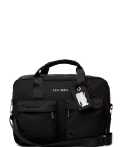 Les Deux Terrence Ripstop Computer Bag Doubl Laptop Bags For Men Dark Sand/black -men bags sale shop lesldm940029 cblackwhite v100201 1