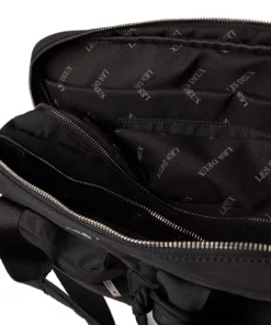 Les Deux Terrence Ripstop Computer Bag Doubl Laptop Bags For Men Dark Sand/black -men bags sale shop lesldm940029 cblackwhite v100201 6