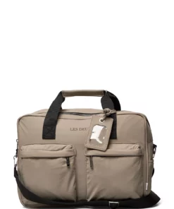 Les Deux Terrence Ripstop Computer Bag Doubl Laptop Bags For Men Dark Sand/black -men bags sale shop lesldm940029 cdarksandblack v810100