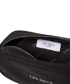 Les Deux Trip Ripstop Wash Bag Toiletry Bags For Men Olive Night/black -men bags sale shop lesldm940030 cblackwhite v100201 6