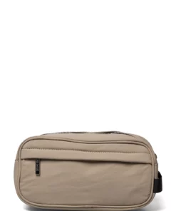 Les Deux Trip Ripstop Wash Bag Toiletry Bags For Men Olive Night/black -men bags sale shop lesldm940030 cdarksandblack v810100 1