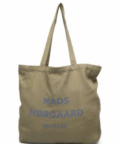 Mads Nørgaard Recycled Boutique Atheno Carry Bags For Men Olive Night -men bags sale shop mad200374 colivenight 1