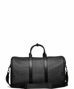 Coach Signature Gotham Duffle Suitcases & Accessories For Men Charcoal -men bags sale shop oac8412 ccharcoal 1