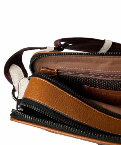 Coach Charter Crossbody 24 in Horse and Carriage Coated Canvas Shoulder Bags For Men Truffle/chalk -men bags sale shop oac8445 ctrufflechalk 6