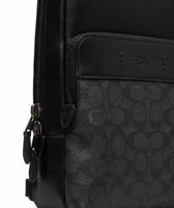 Coach GOTHAM PACK Backpacks For Men Black -men bags sale shop oacc5332 cblack 3