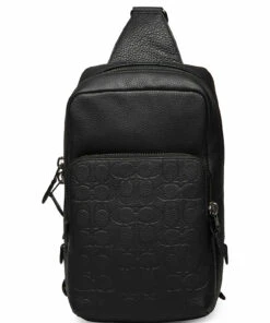 Coach GOTHAM PACK Backpacks For Men Black -men bags sale shop oacc5333 cblack 1