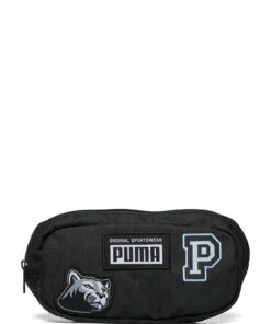 PUMA Patch Waist Bag Bum Bags For Men Lotus 23 PUMA Patch Waist Bag Bum Bags For Men Lotus -men bags sale shop pum78562 cpumablack v001 1
