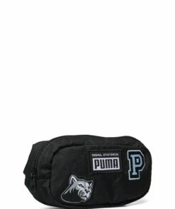 PUMA Patch Waist Bag Bum Bags For Men Lotus 19 PUMA Patch Waist Bag Bum Bags For Men Lotus -men bags sale shop pum78562 cpumablack v001 2