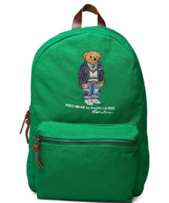 Polo Ralph Lauren Polo Bear Canvas Backpack Backpacks For Men Green 17 Polo Ralph Lauren Polo Bear Canvas Backpack Backpacks For Men Green -men bags sale shop raf405860355 cgreen v10000882wkh