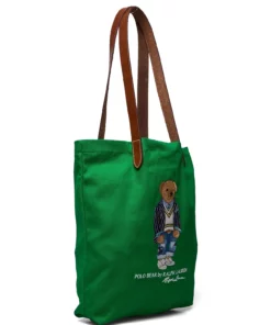 Polo Ralph Lauren Polo Bear Twill Shopper Tote Carry Bags For Men Newport Navy -men bags sale shop raf405860356 cgreen v10038172wkh 2