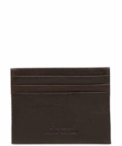 Polo Ralph Lauren Pebble Leather Card Case Wallets & Card Holders For Men Black -men bags sale shop rafa79aw727r0580 cbrown va2006 1
