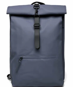 Rains Rolltop Rucksack Backpacks For Men 80 Cement -men bags sale shop rai13160 c68river