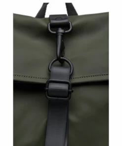 Rains Rolltop Rucksack Backpacks For Men 03 Green -men bags sale shop rai1316 c03green 3