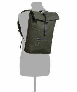 Rains Rolltop Rucksack Backpacks For Men 03 Green -men bags sale shop rai1316 c03green 7